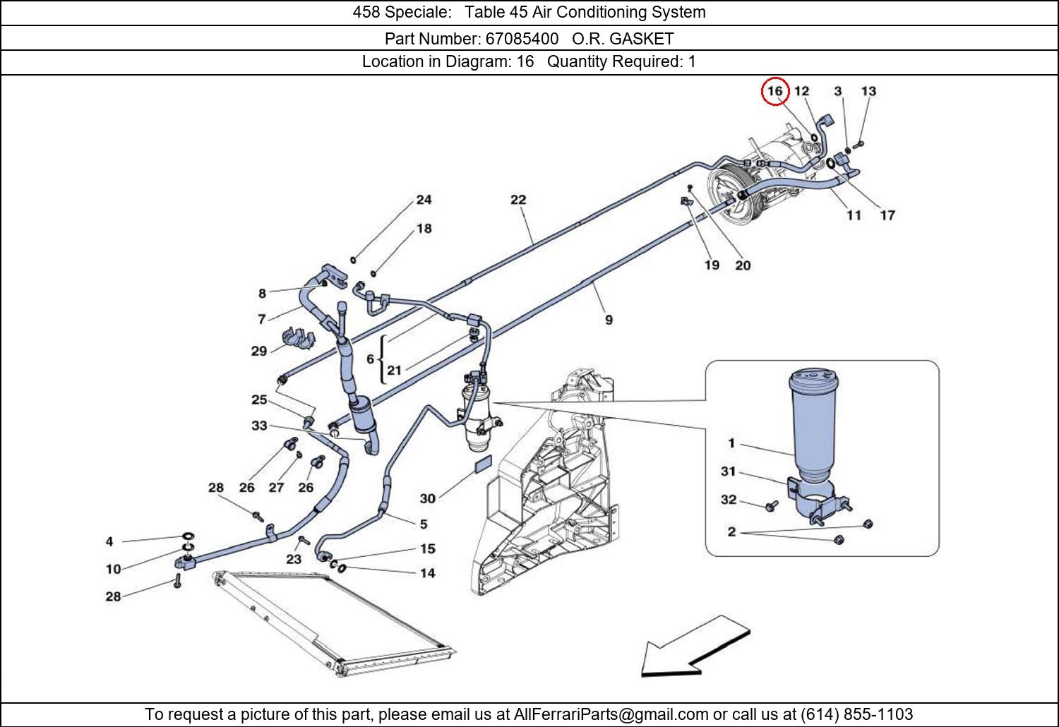 Ferrari Part 67085400