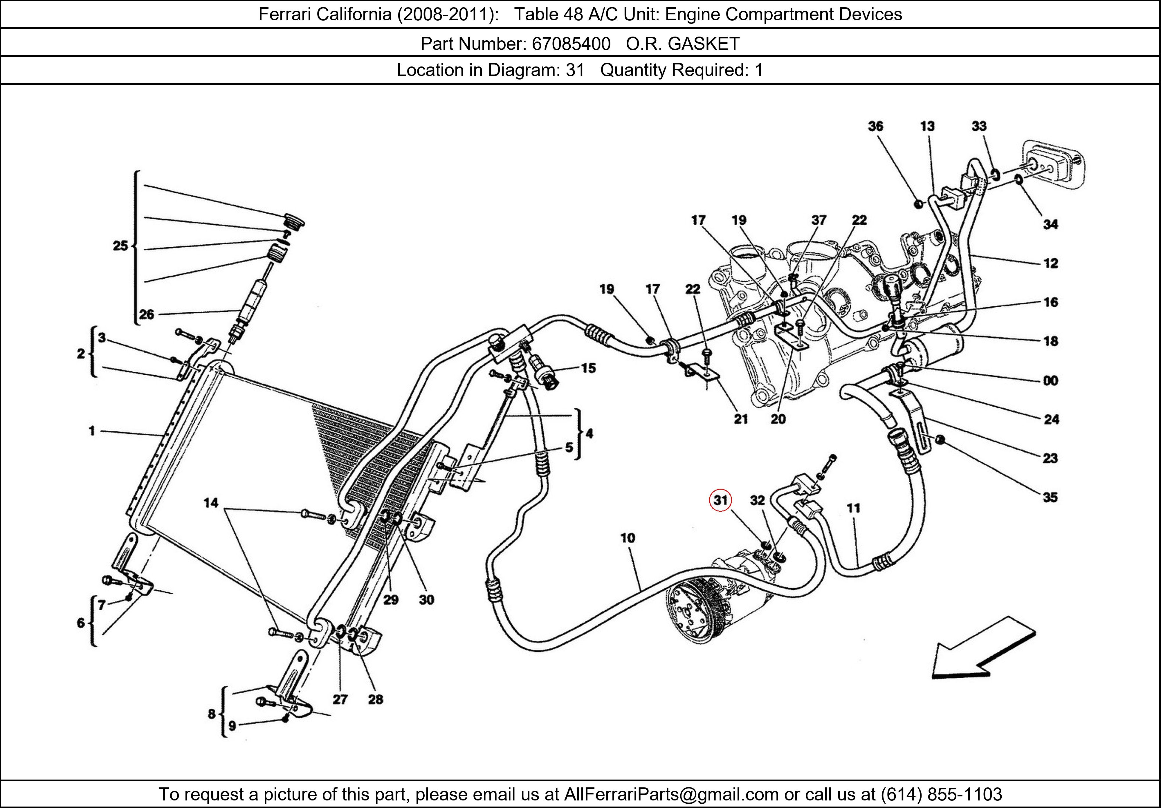 Ferrari Part 67085400