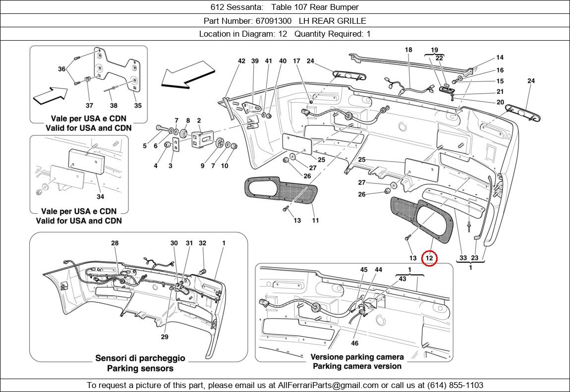 Ferrari Part 67091300