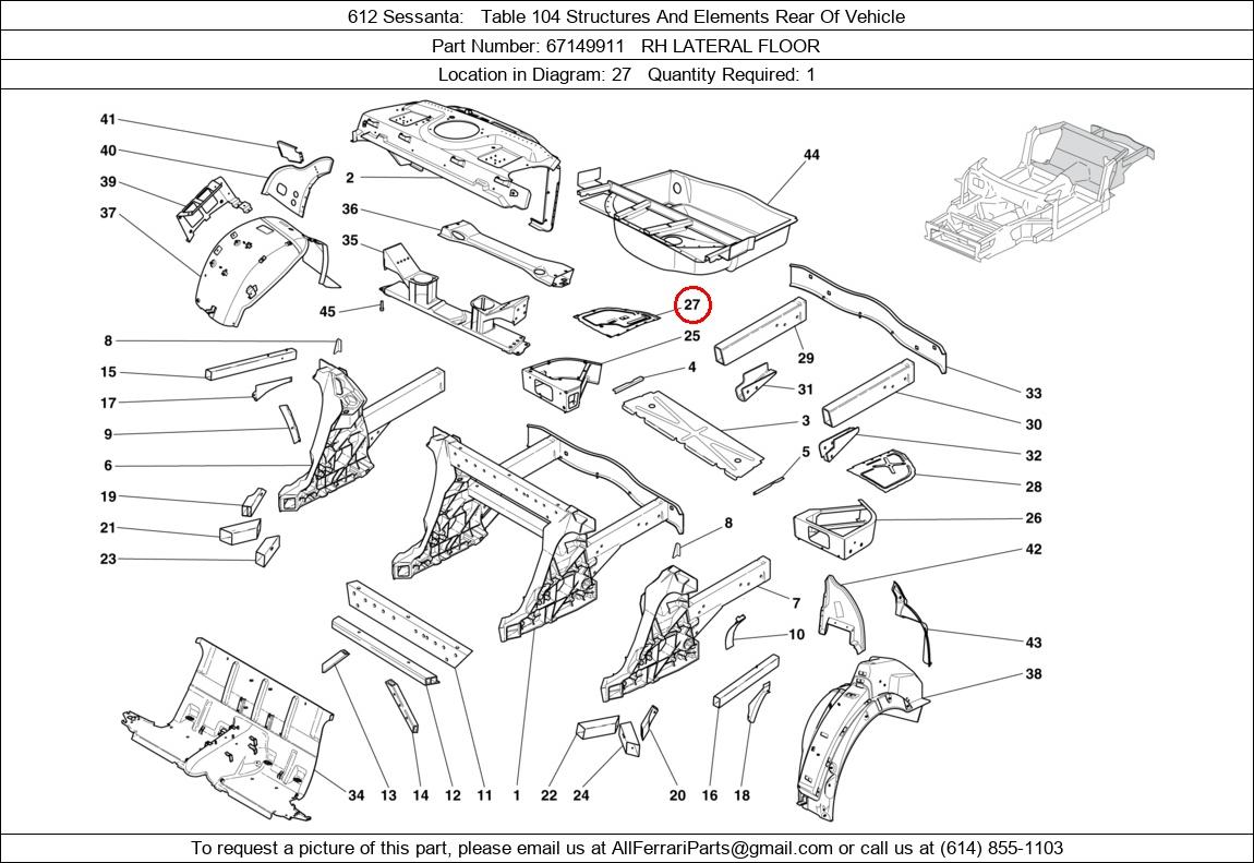 Ferrari Part 67149911