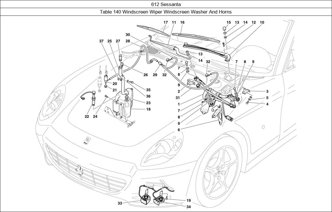Ferrari Part 67158100