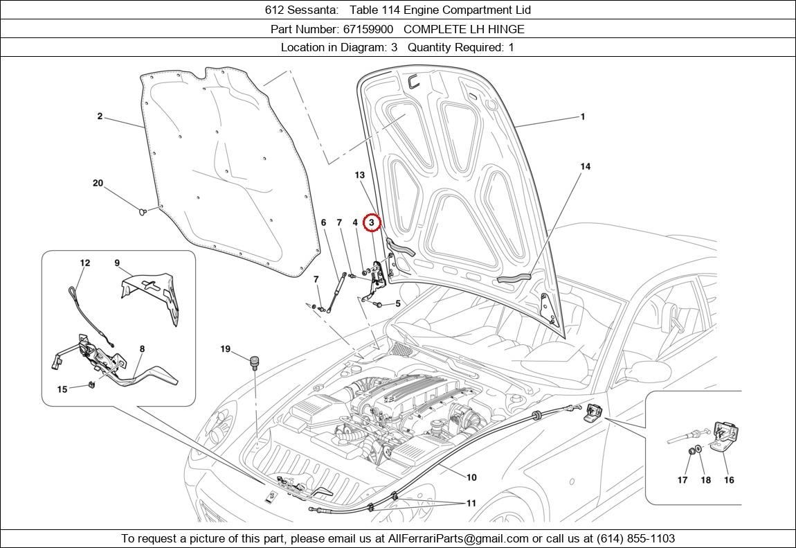 Ferrari Part 67159900