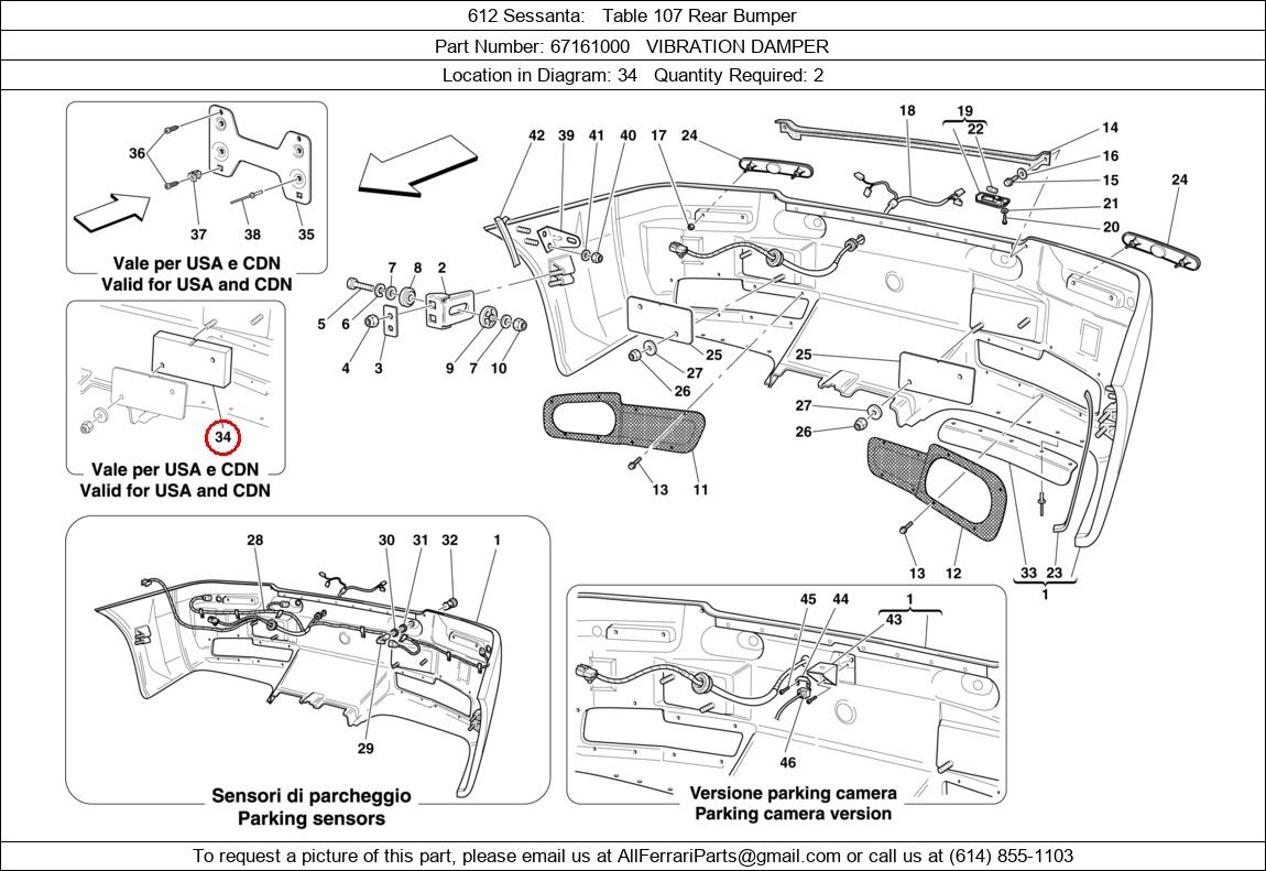 Ferrari Part 67161000