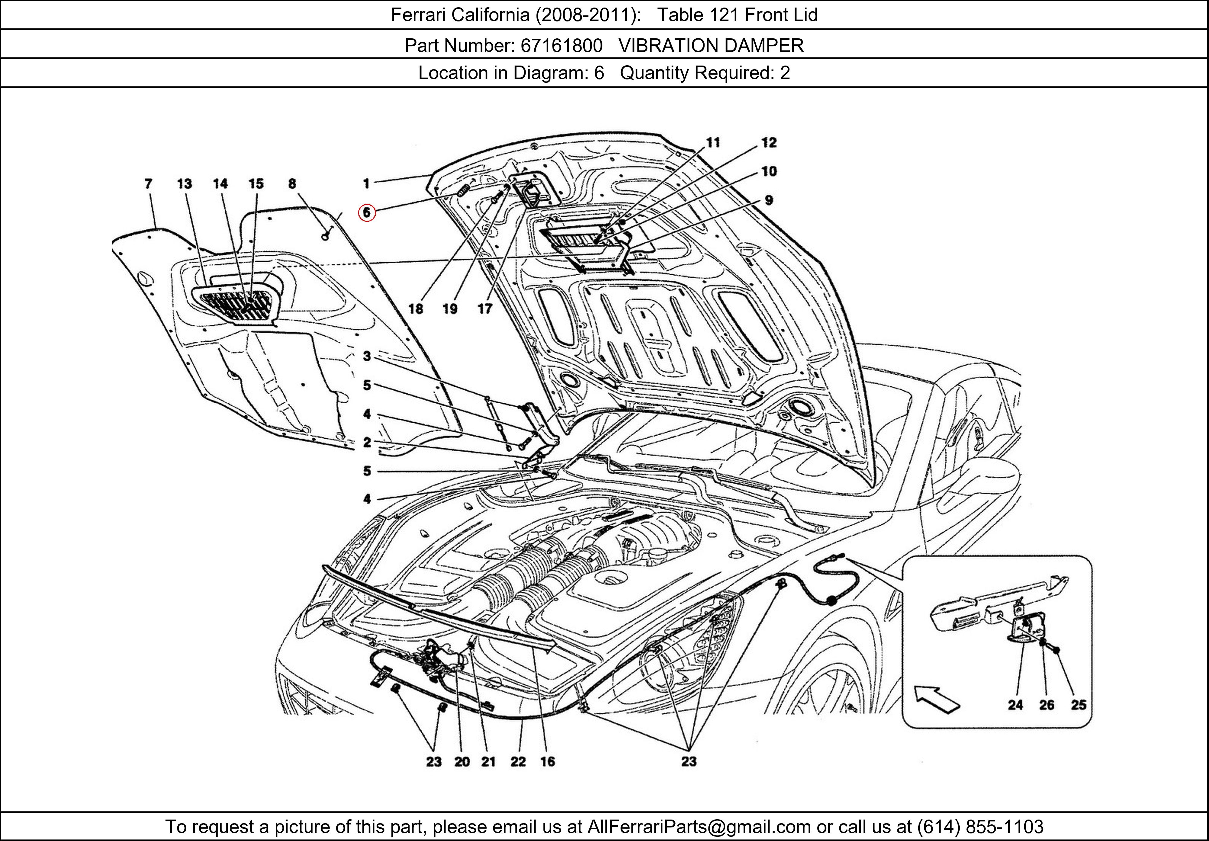 Ferrari Part 67161800