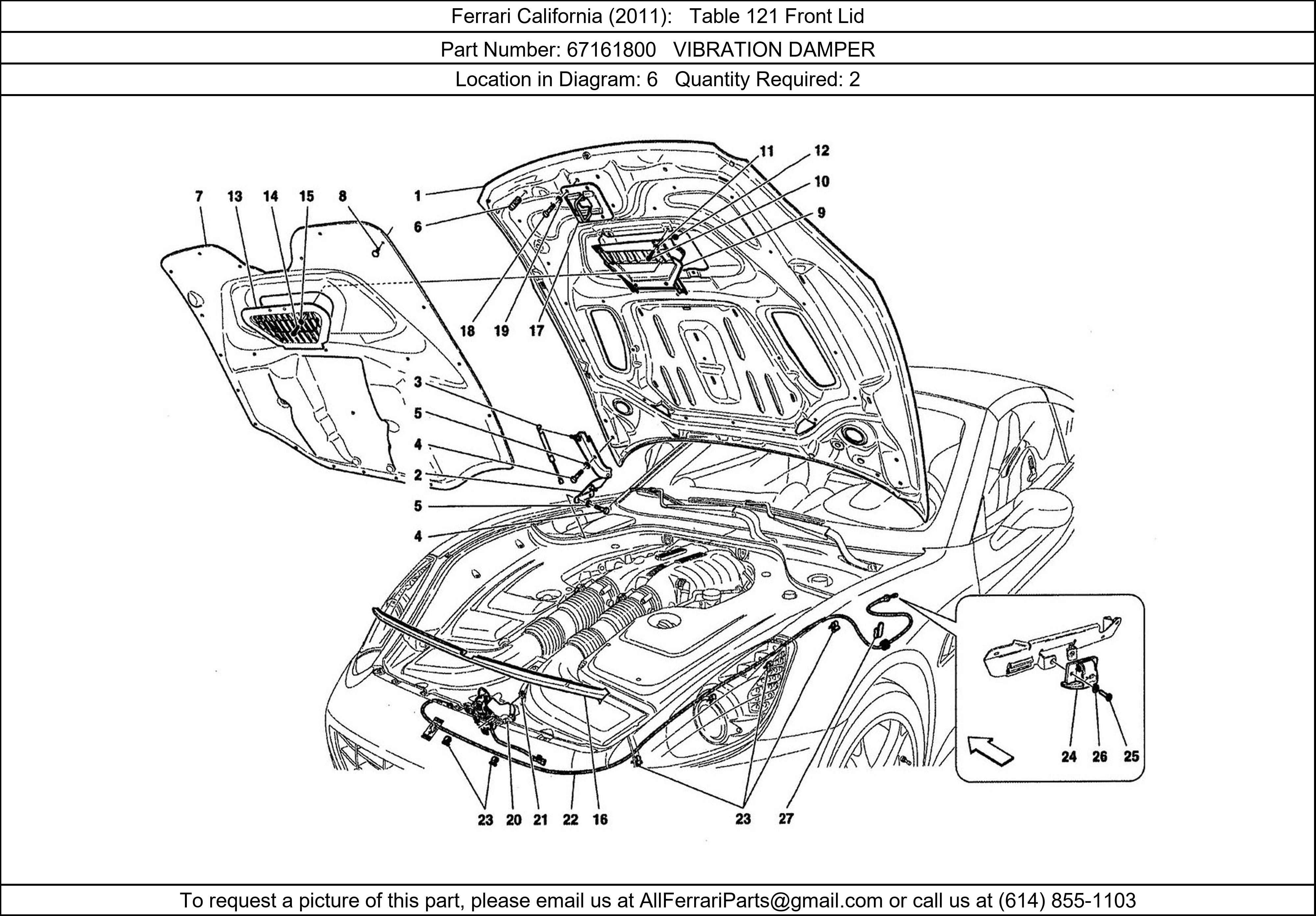 Ferrari Part 67161800