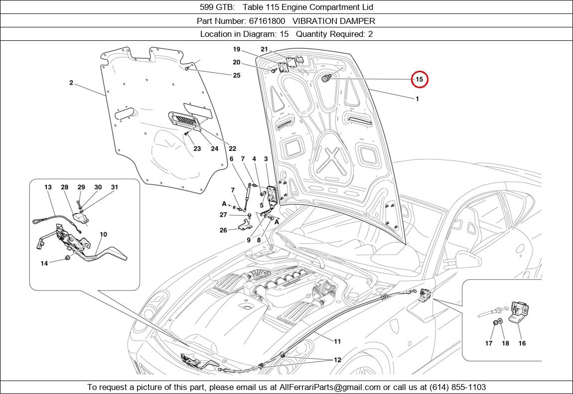 Ferrari Part 67161800