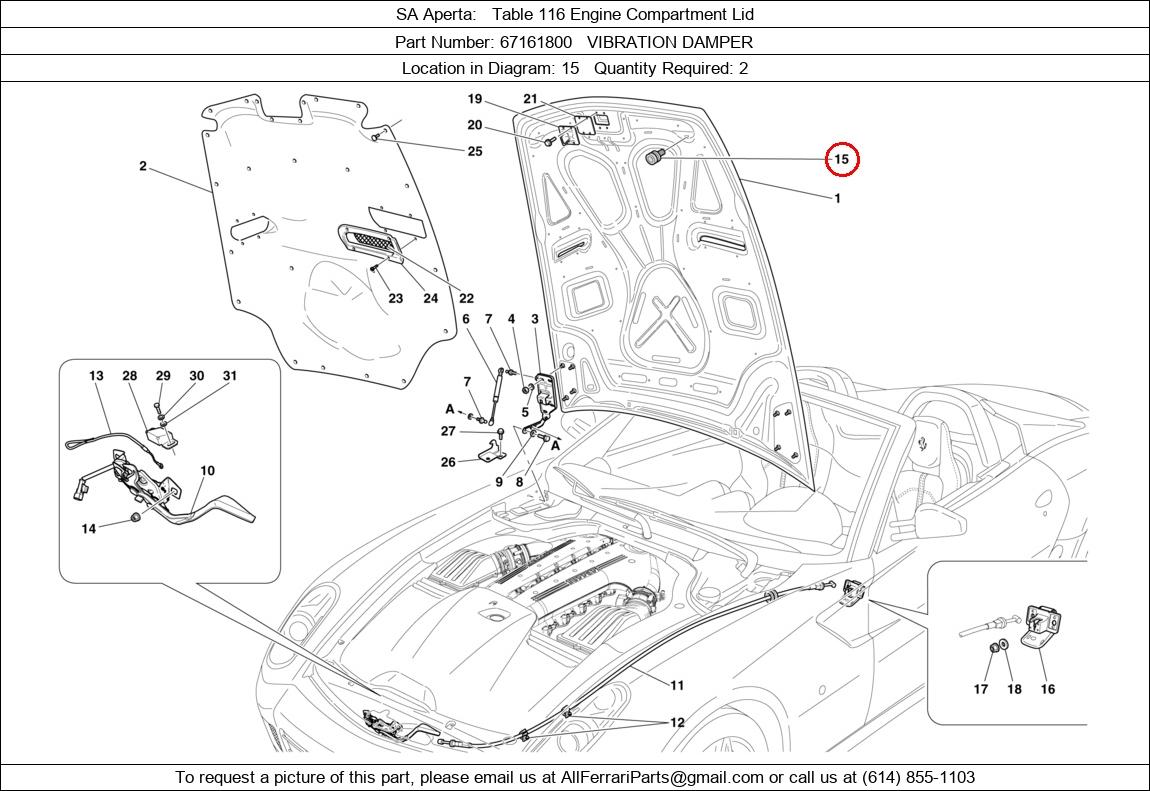 Ferrari Part 67161800