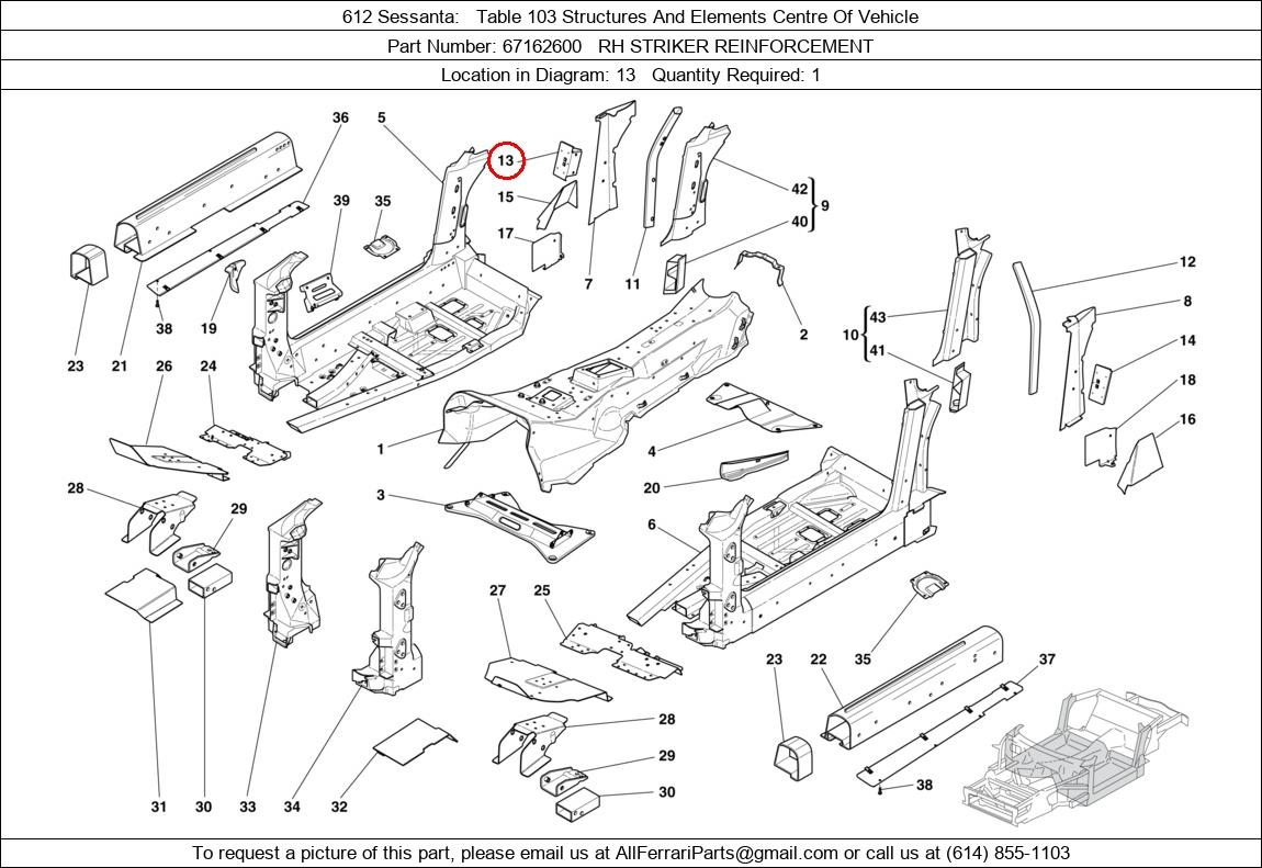Ferrari Part 67162600
