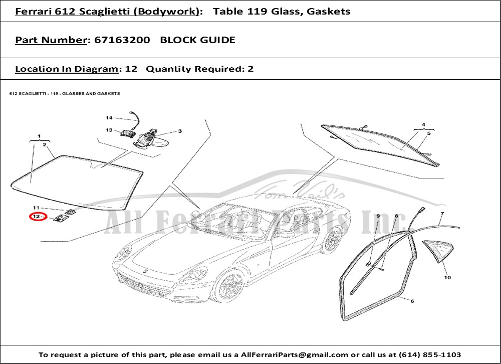 Ferrari Part 67163200