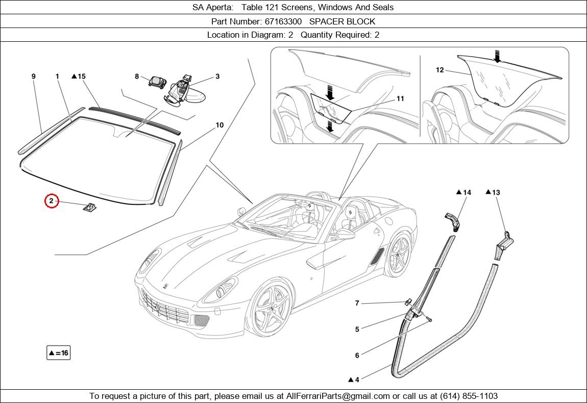 Ferrari Part 67163300