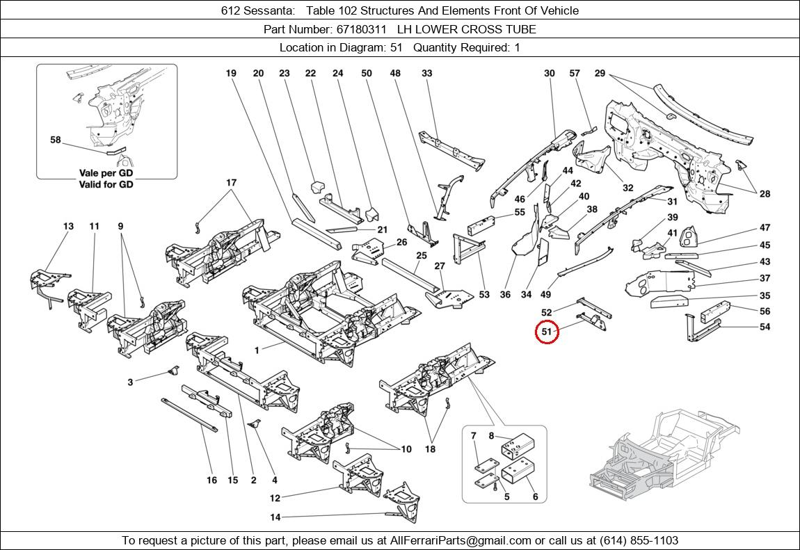 Ferrari Part 67180311
