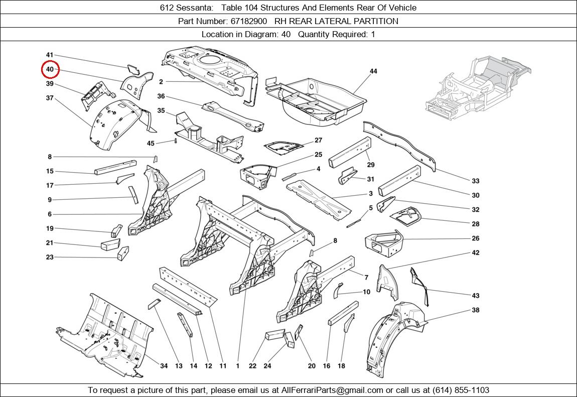 Ferrari Part 67182900