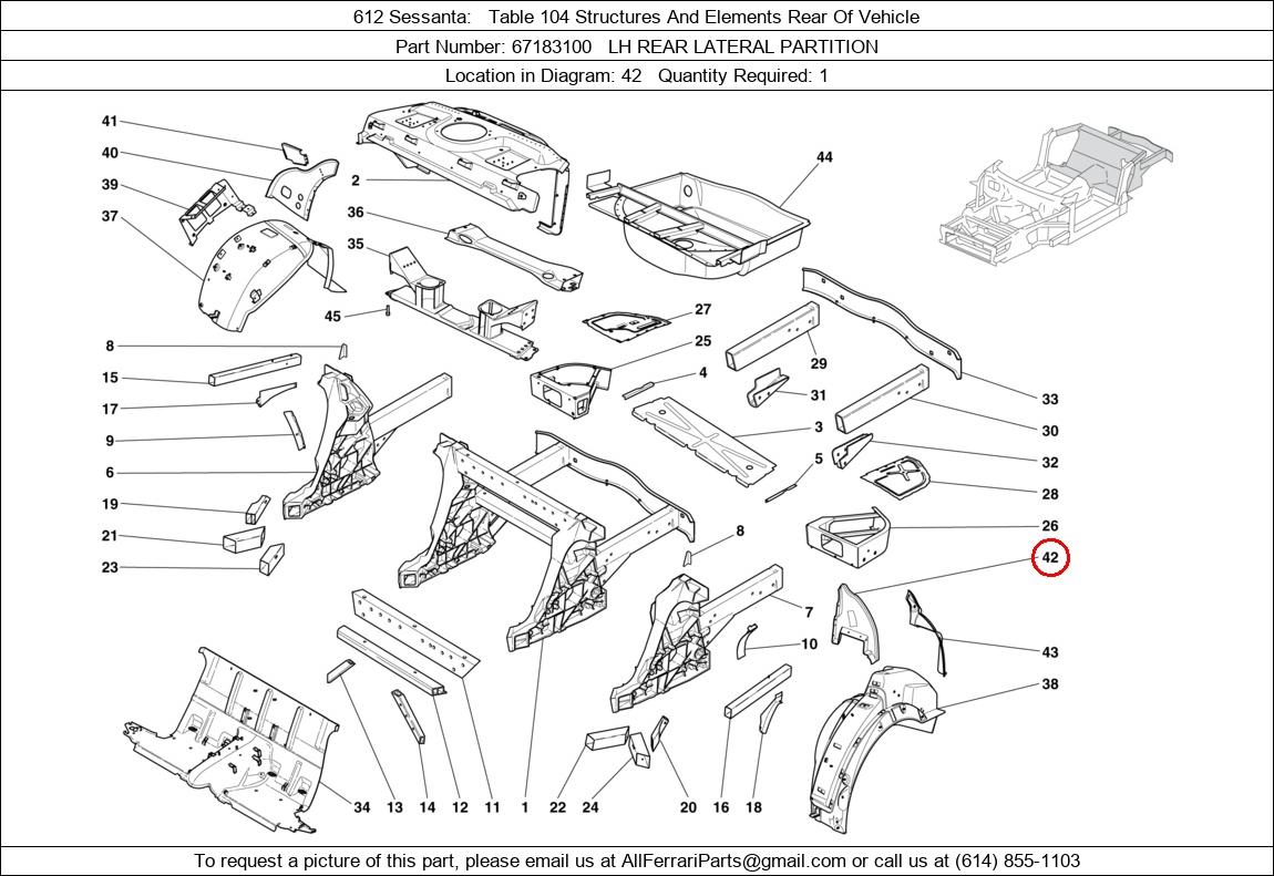 Ferrari Part 67183100