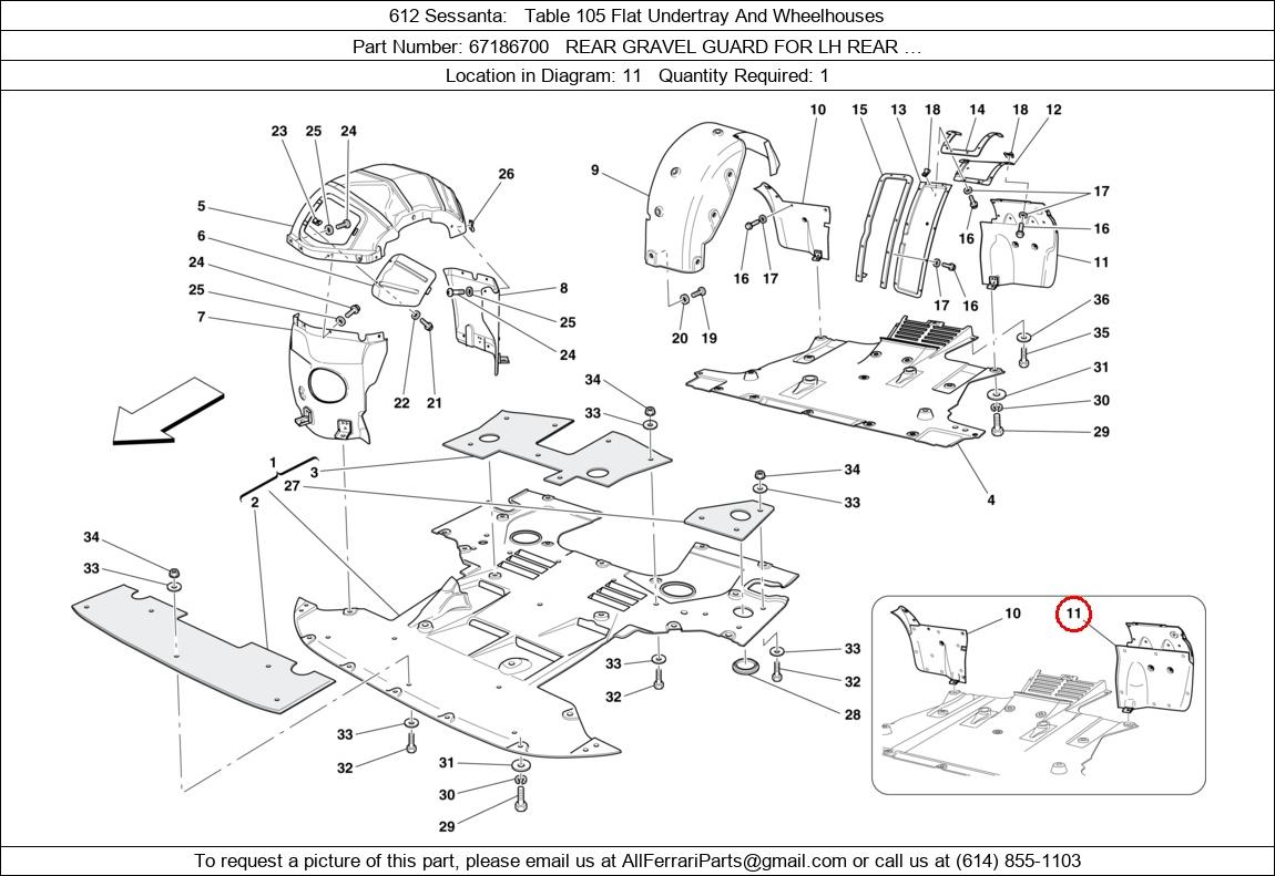 Ferrari Part 67186700