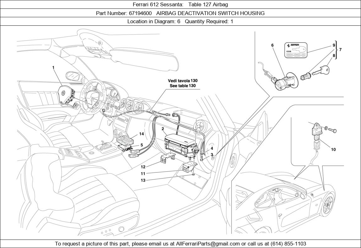 Ferrari Part 67194600