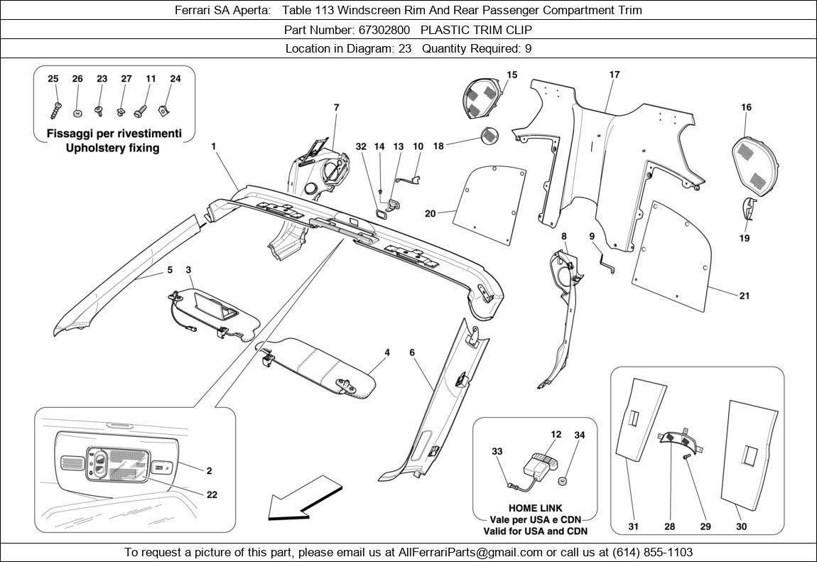 Ferrari Part 67302800