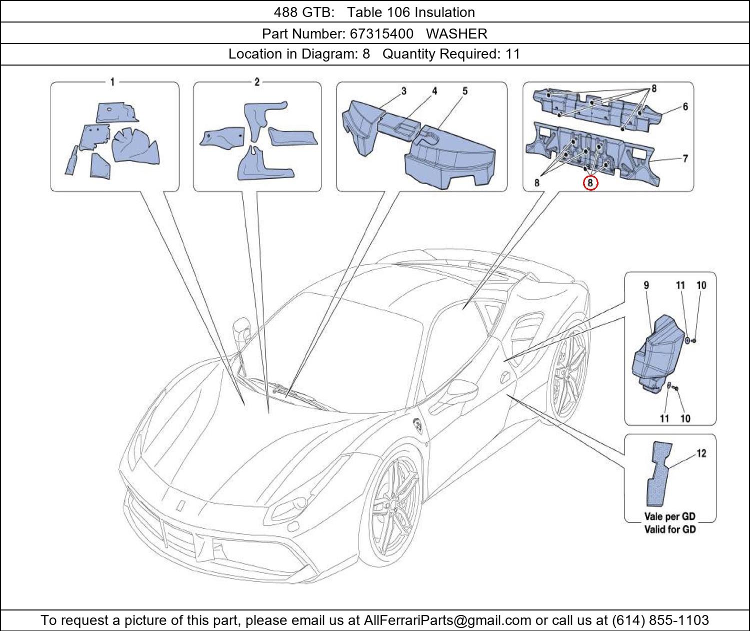 Ferrari Part 67315400