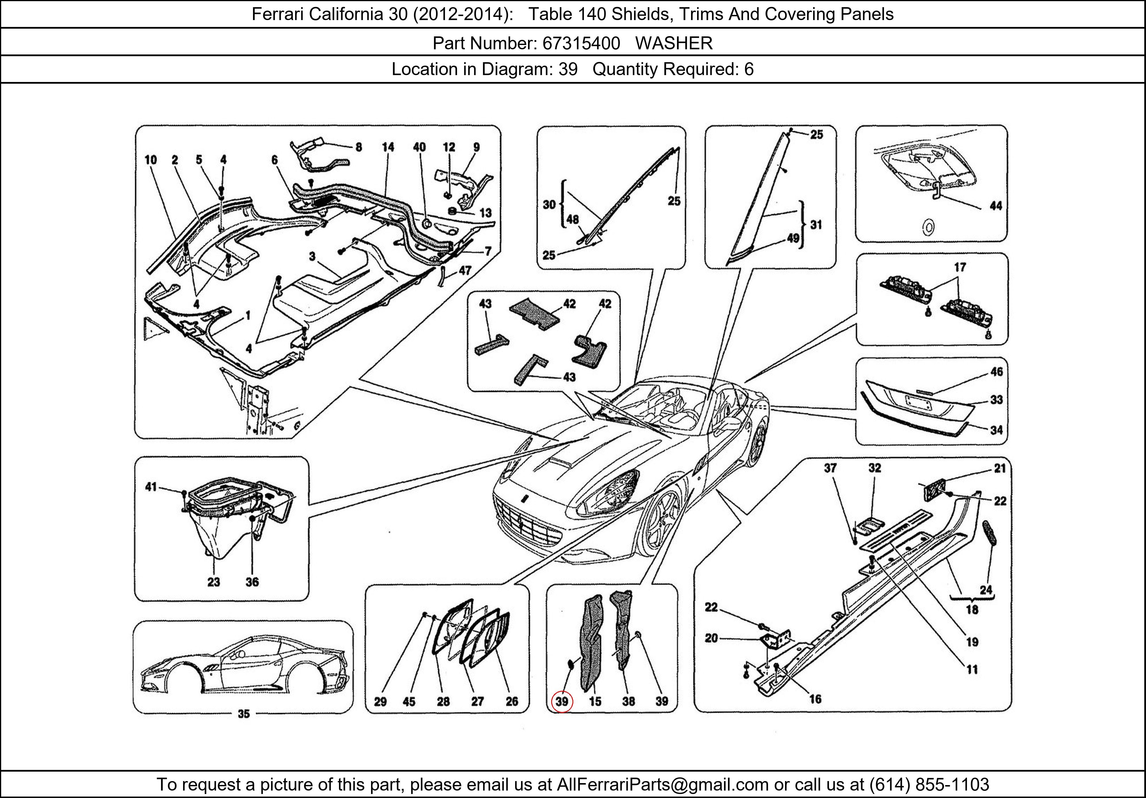 Ferrari Part 67315400