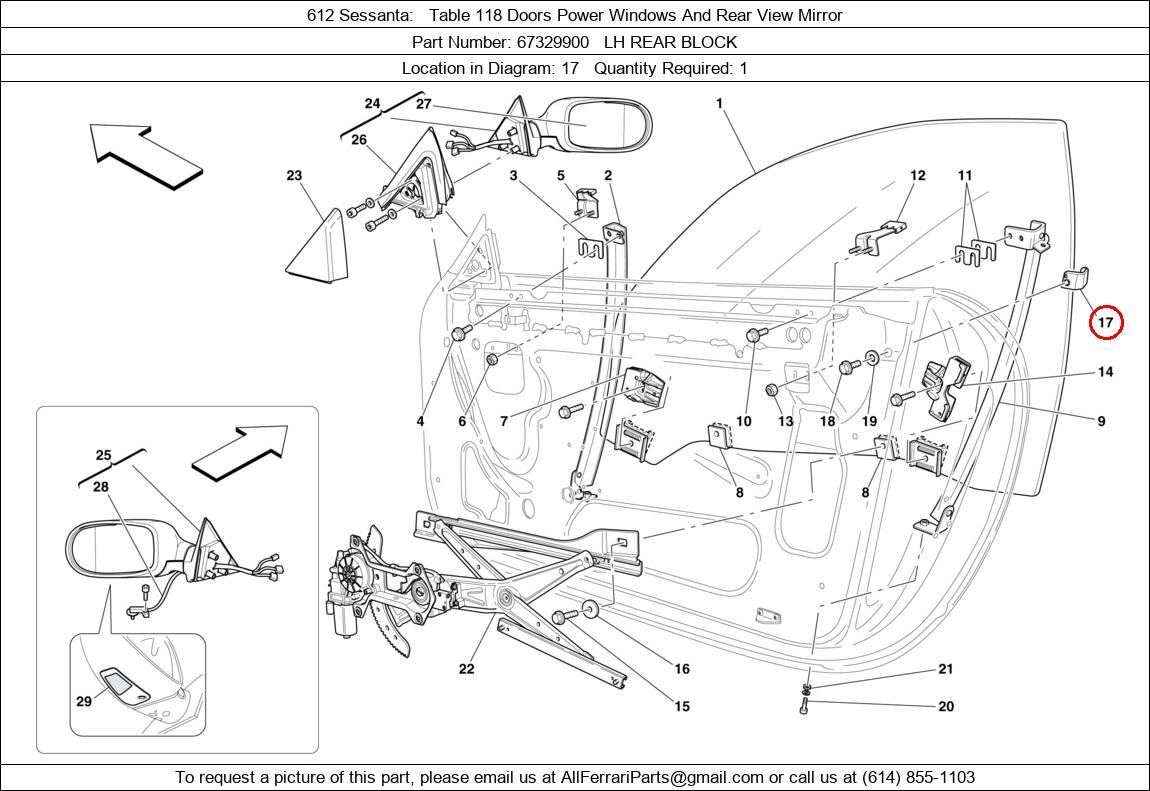 Ferrari Part 67329900