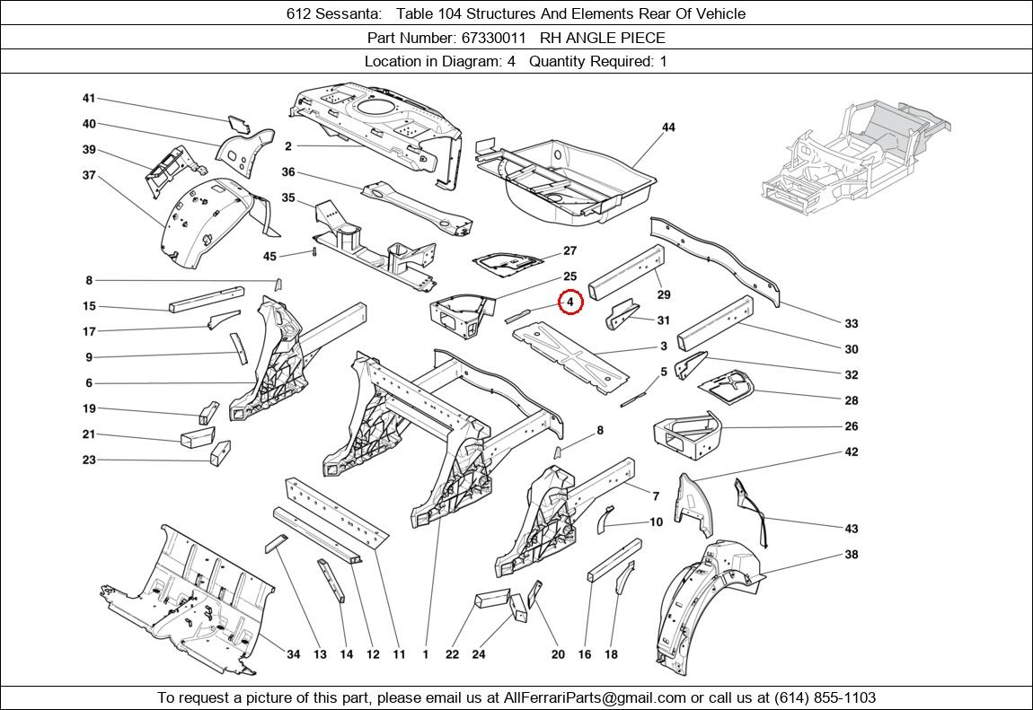 Ferrari Part 67330011