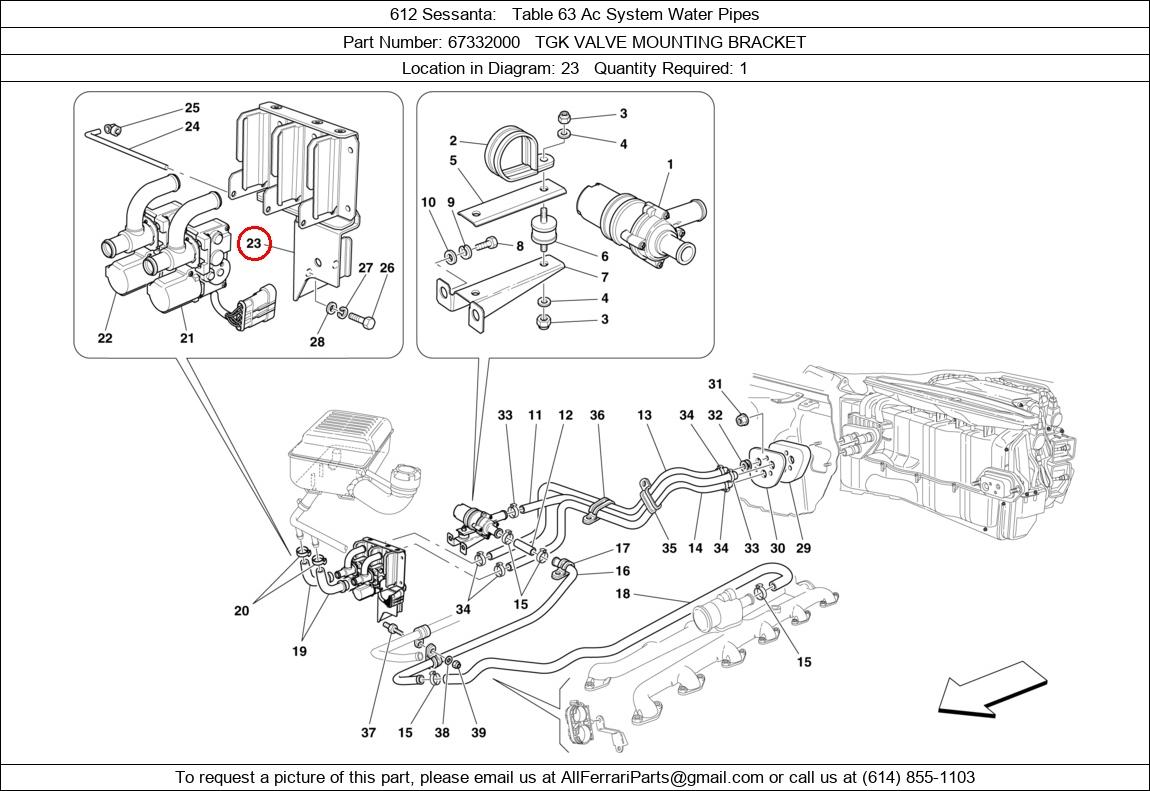 Ferrari Part 67332000