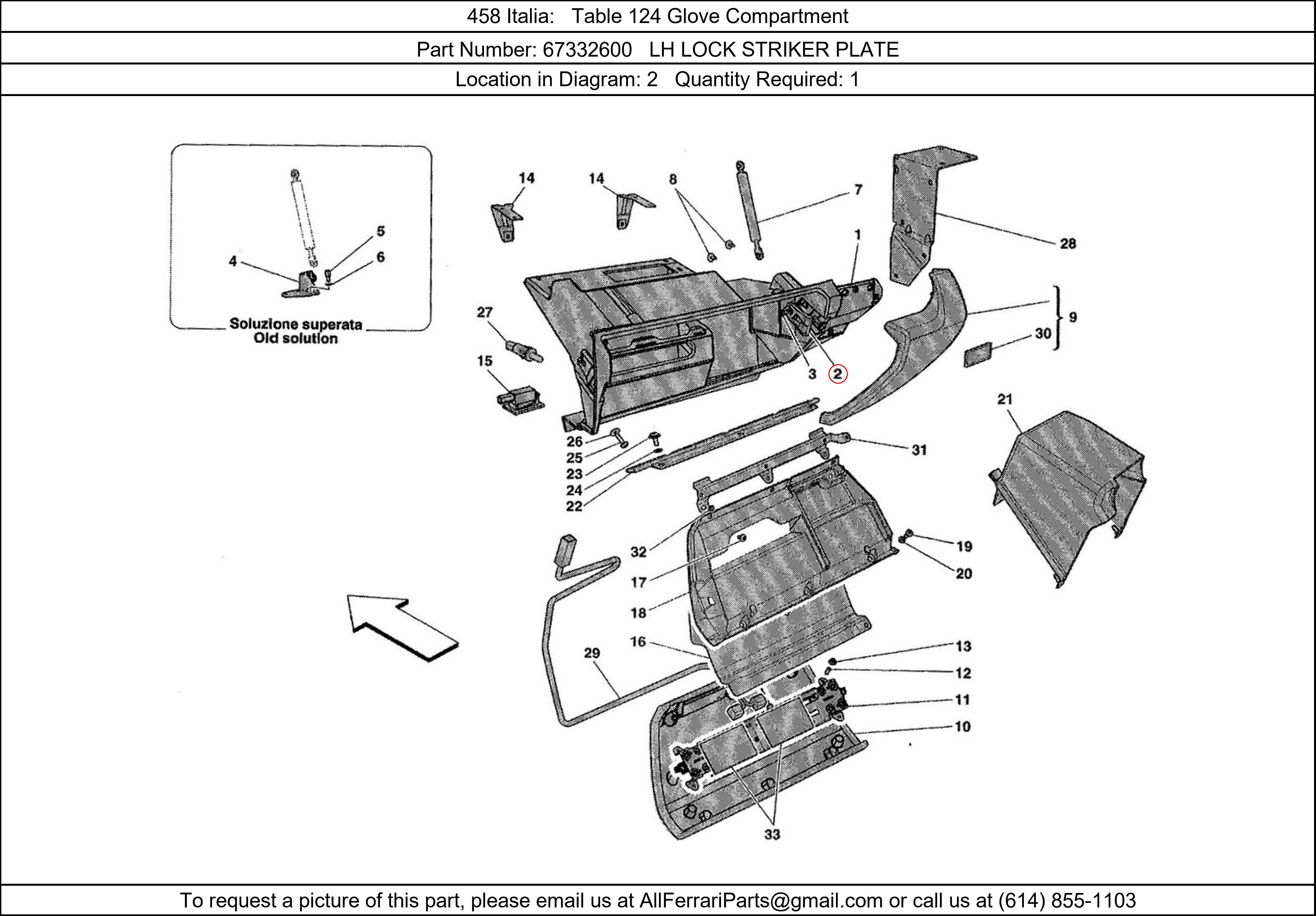 Ferrari Part 67332600