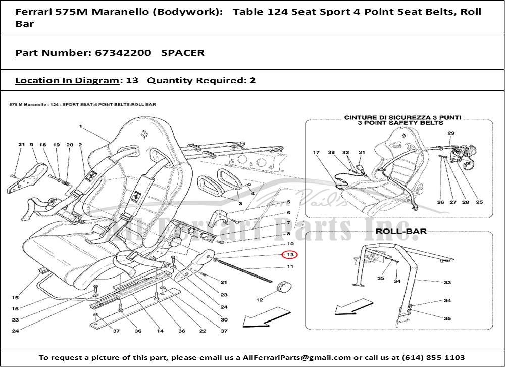 Ferrari Part 67342200