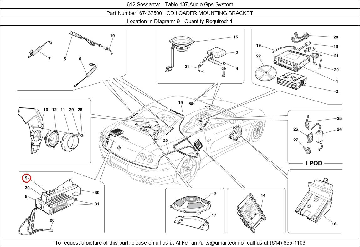 Ferrari Part 67437500