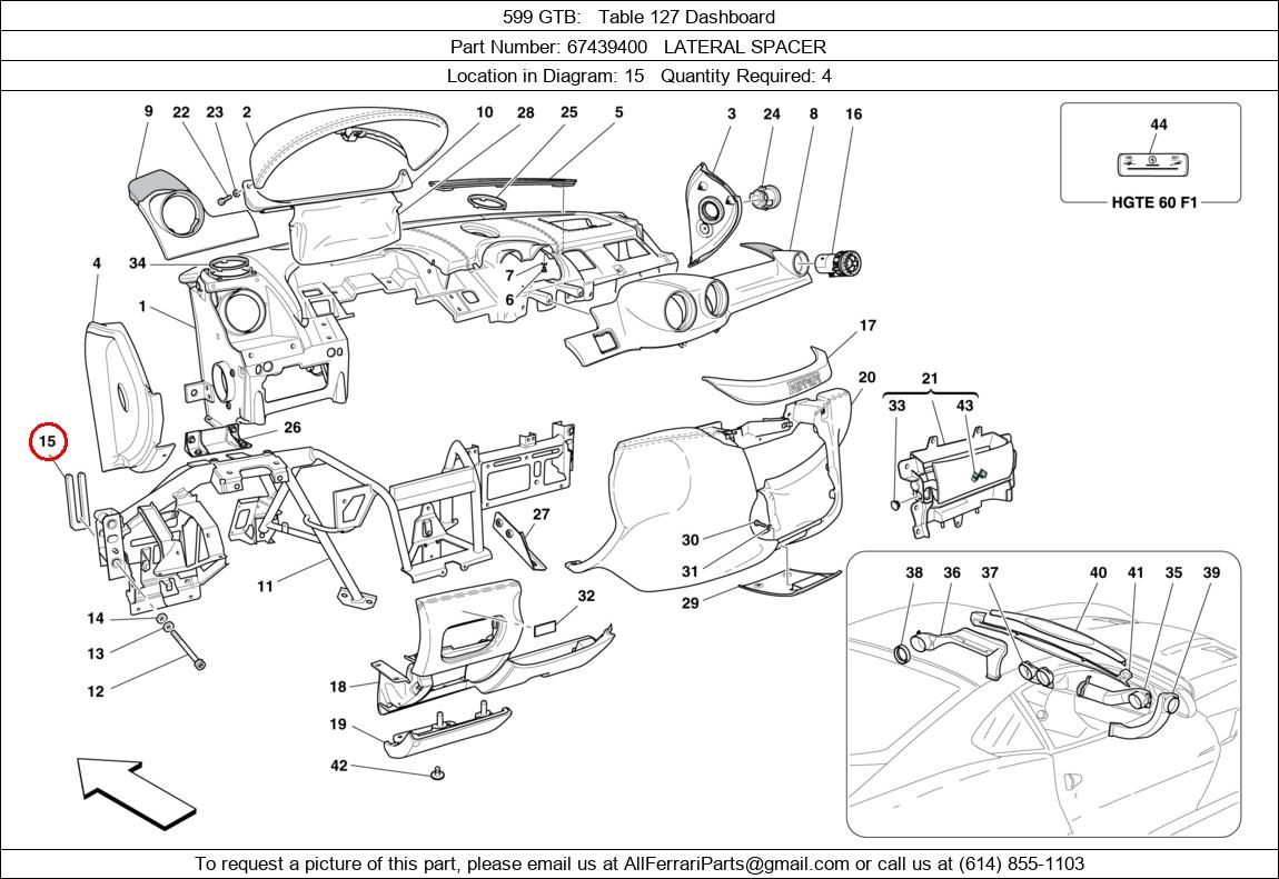 Ferrari Part 67439400
