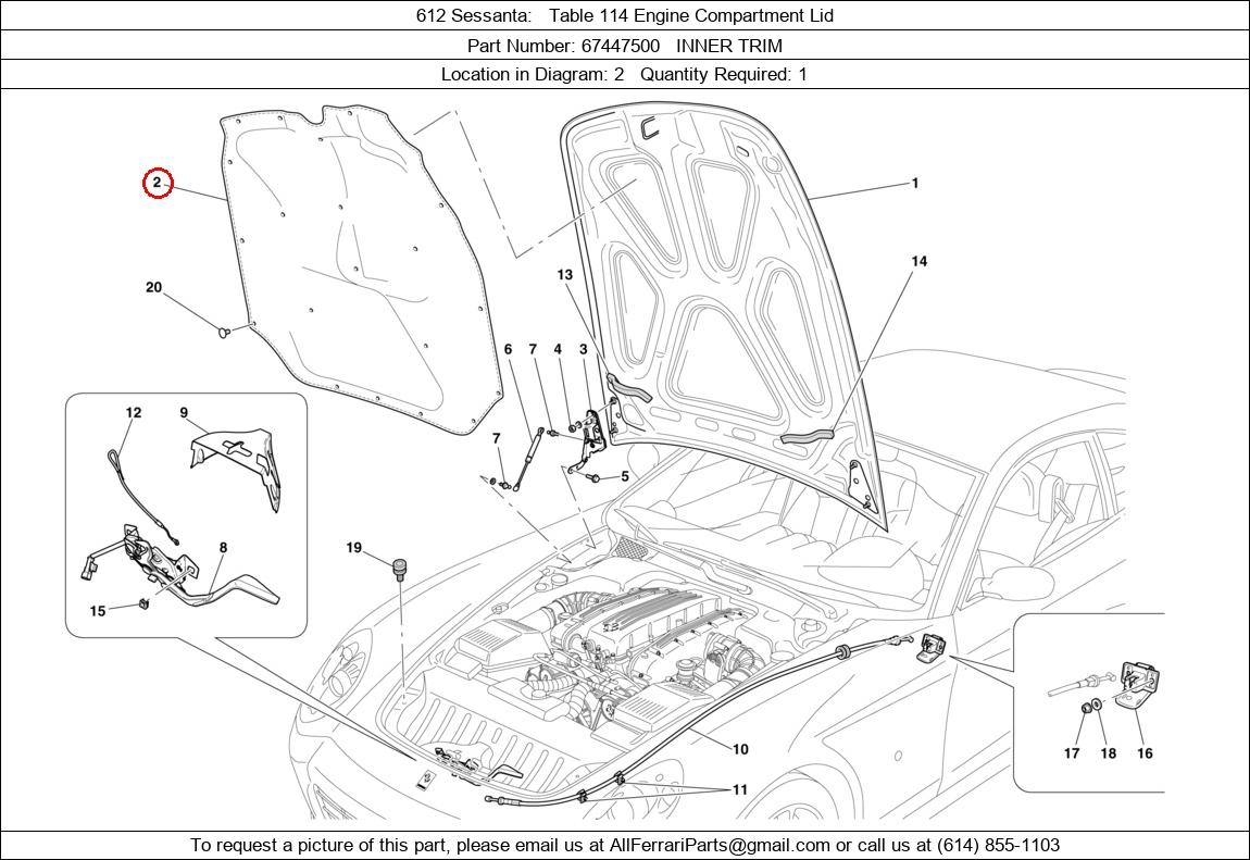 Ferrari Part 67447500