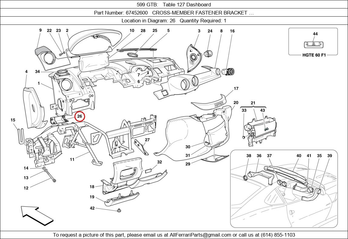 Ferrari Part 67452600