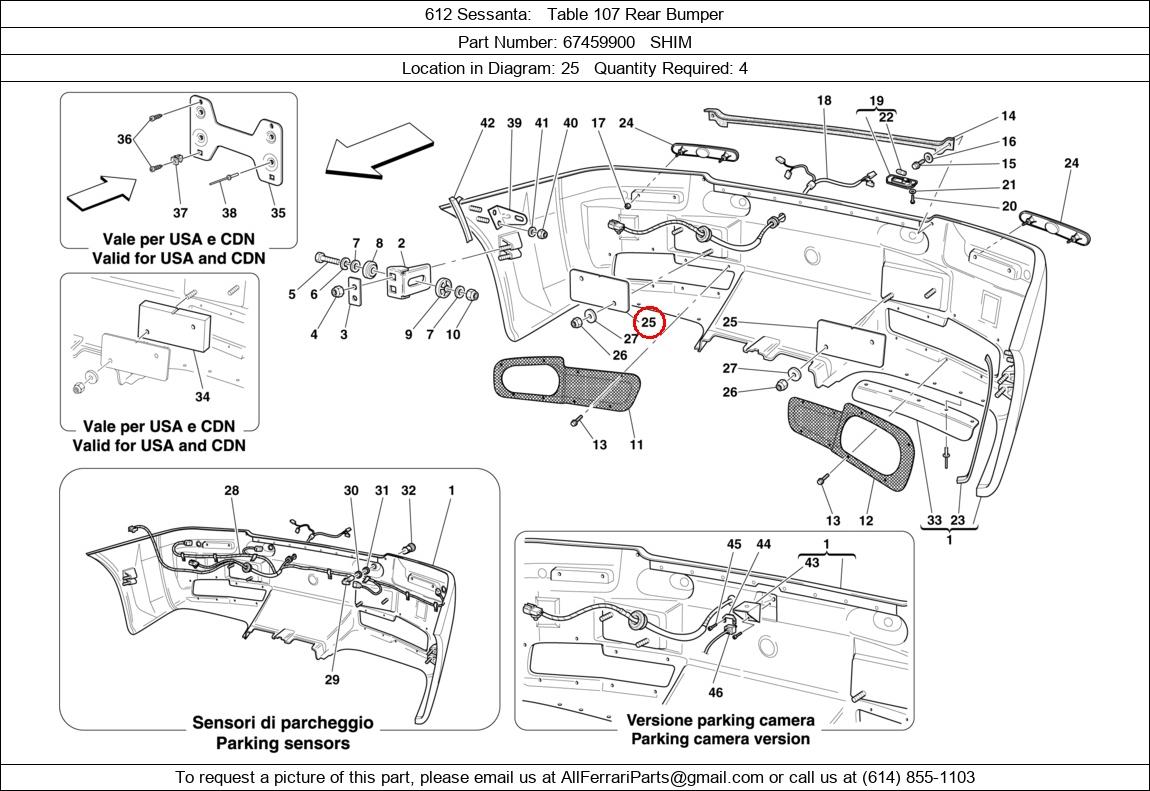 Ferrari Part 67459900