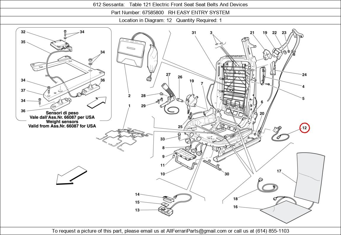 Ferrari Part 67585800