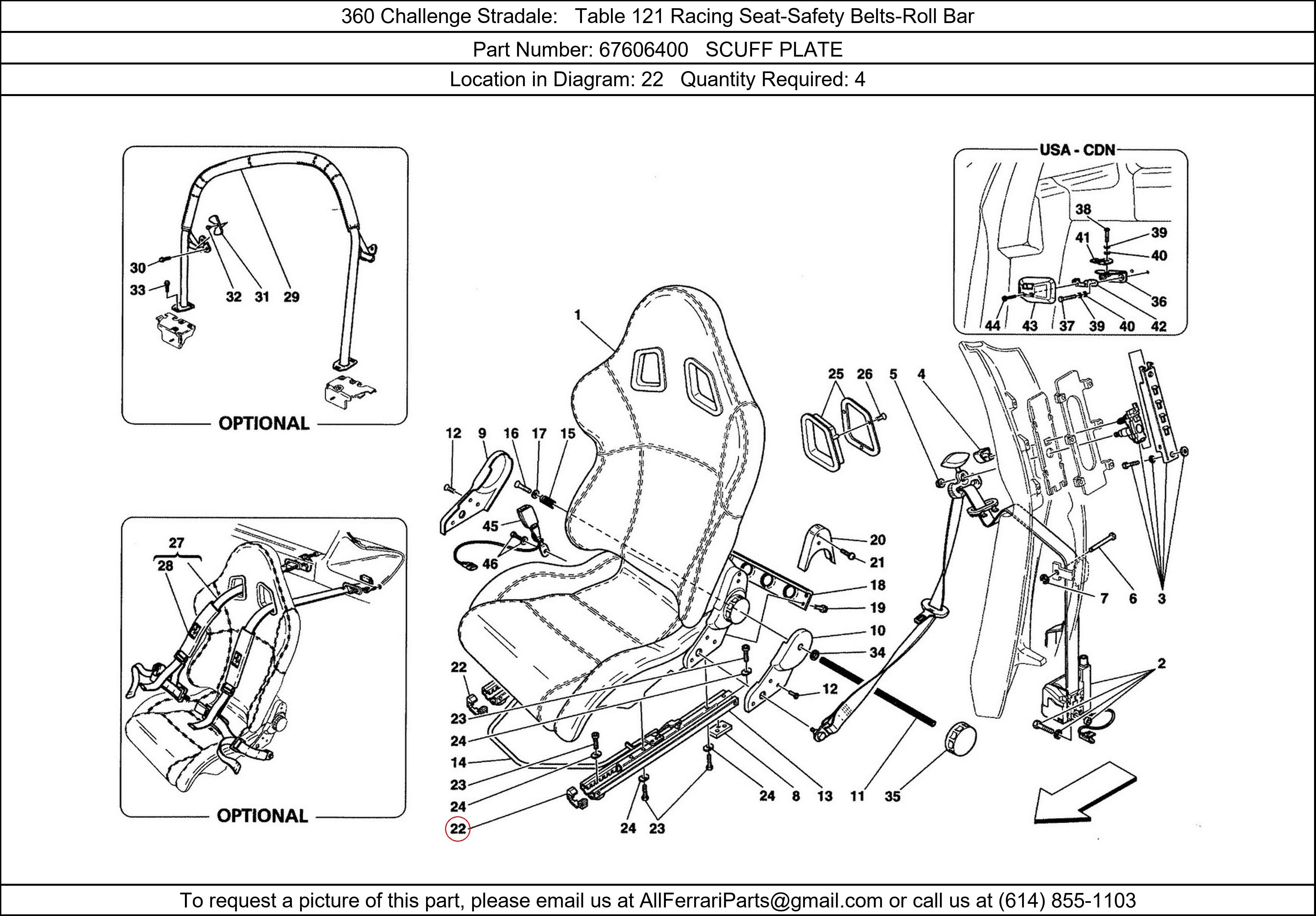 Ferrari Part 67606400