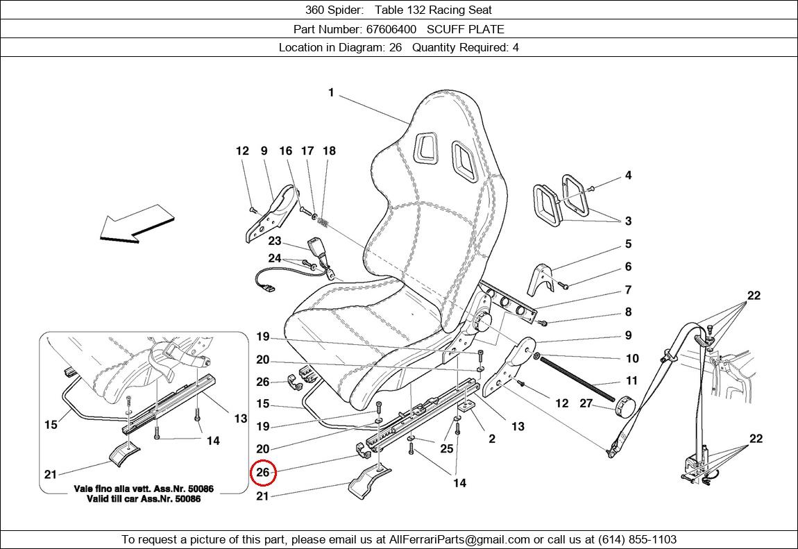 Ferrari Part 67606400