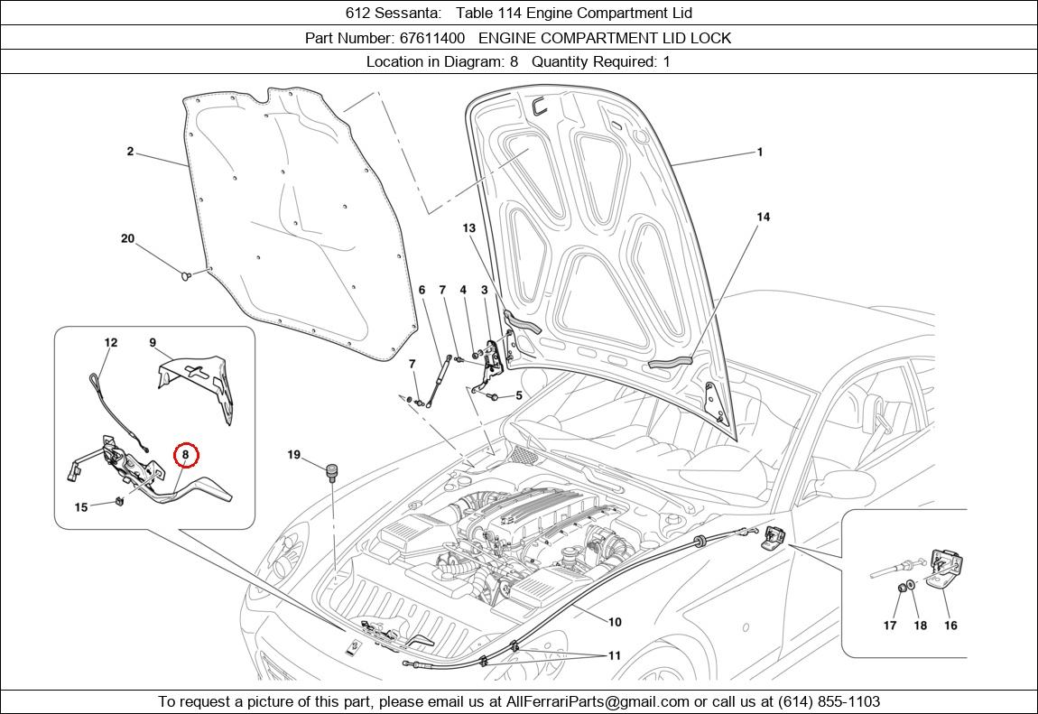 Ferrari Part 67611400