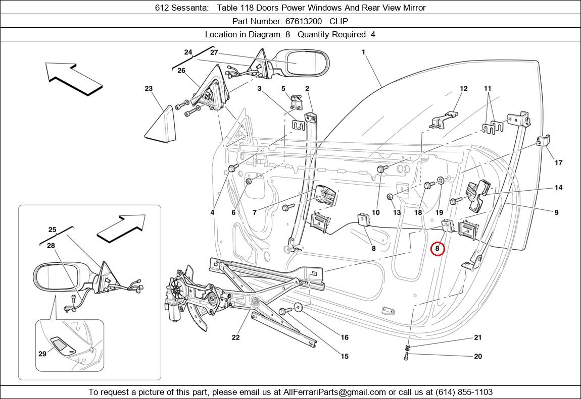 Ferrari Part 67613200