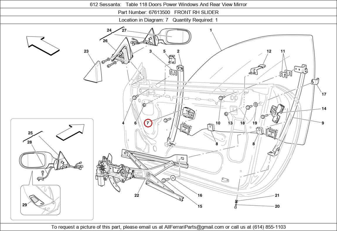 Ferrari Part 67613500