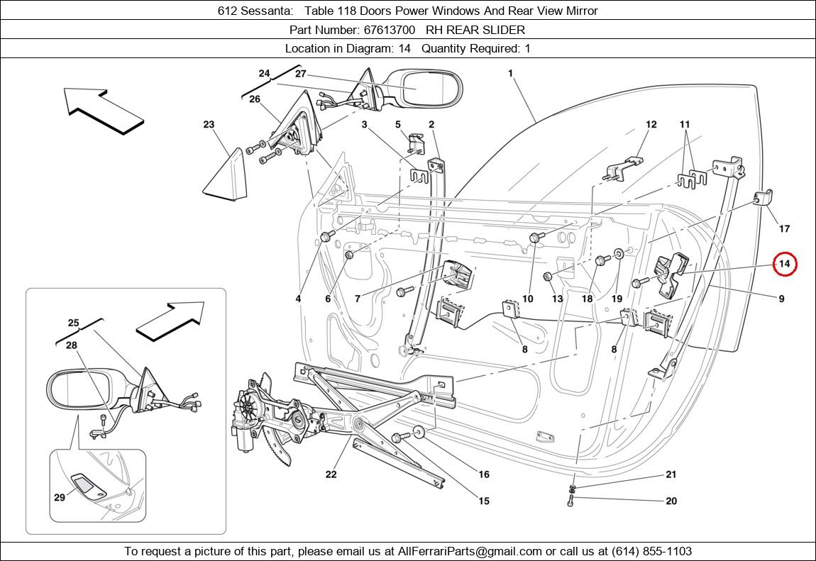 Ferrari Part 67613700