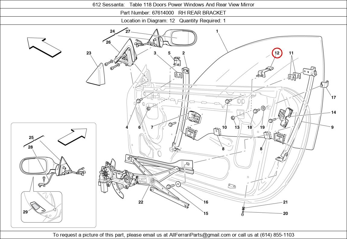 Ferrari Part 67614000