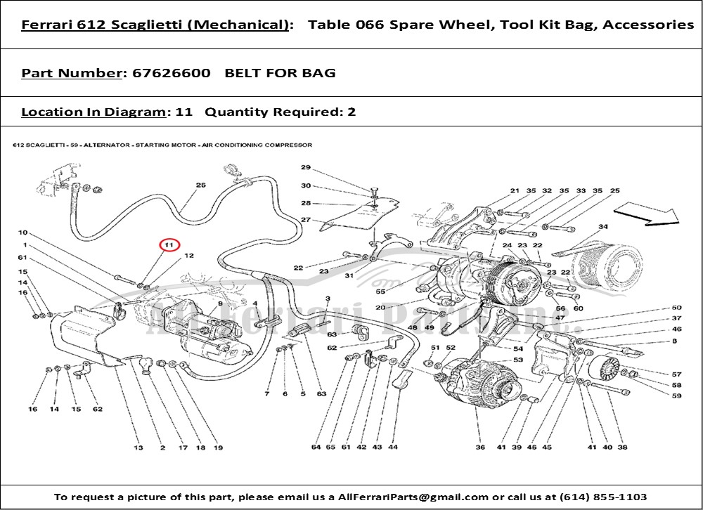 Ferrari Part 67626600