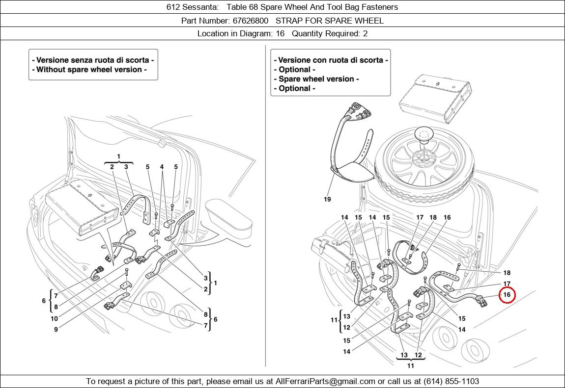 Ferrari Part 67626800