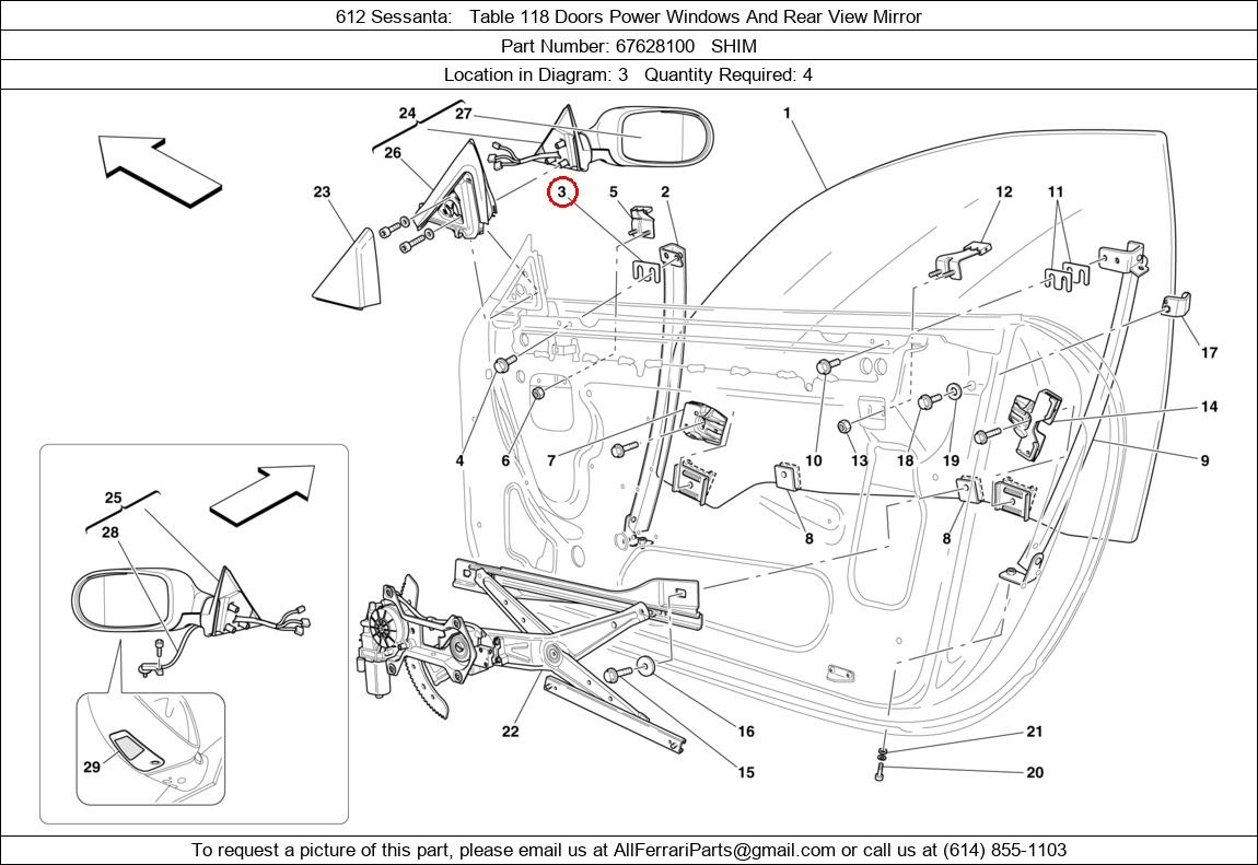 Ferrari Part 67628100