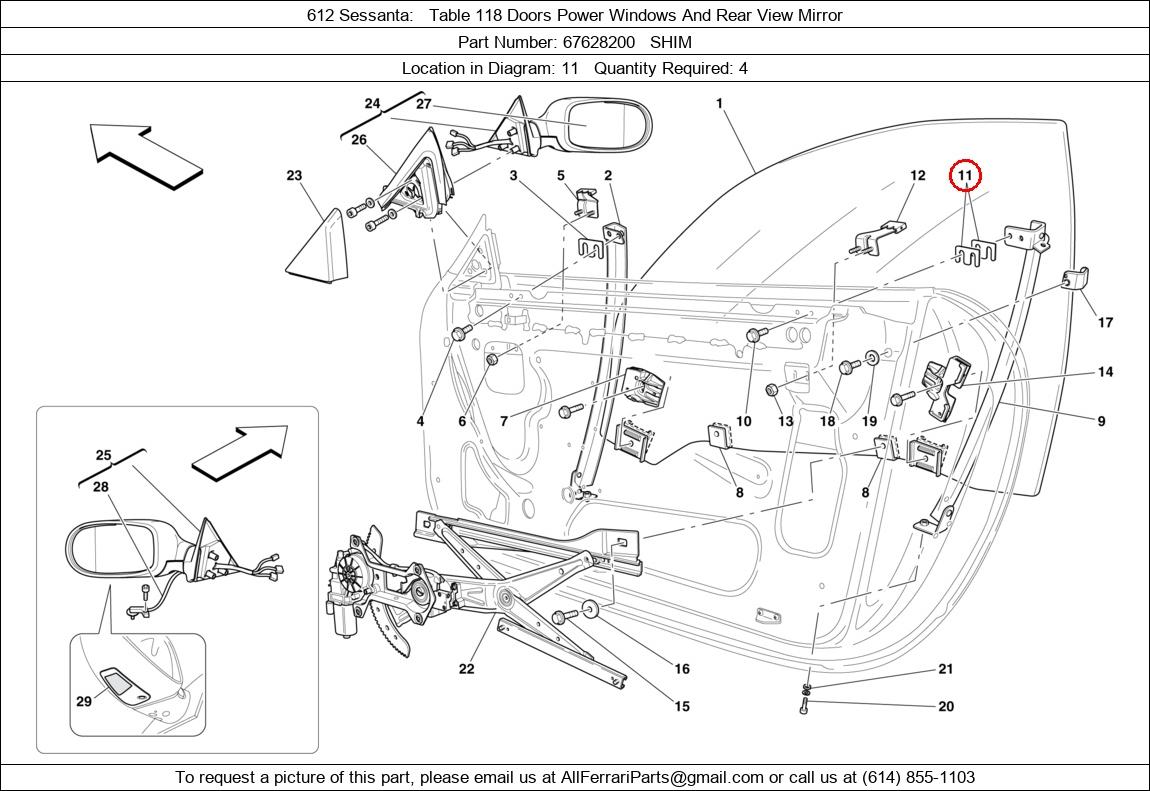 Ferrari Part 67628200