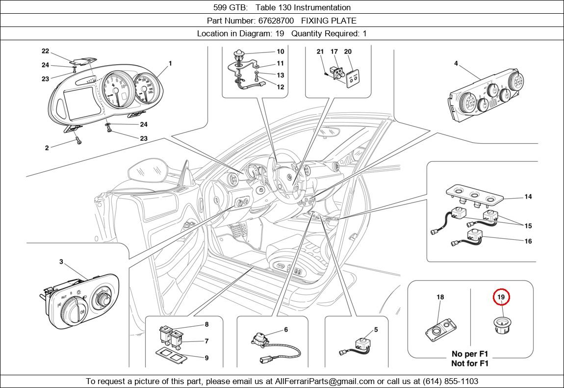 Ferrari Part 67628700