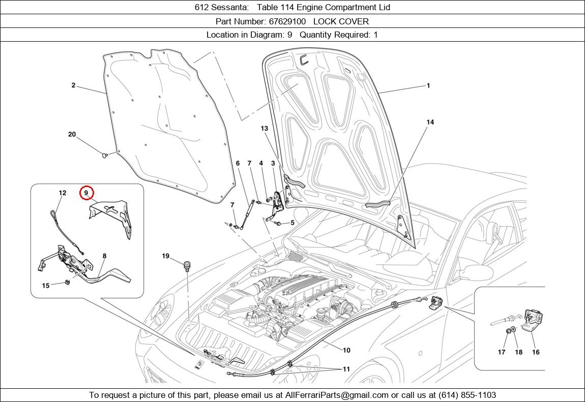 Ferrari Part 67629100