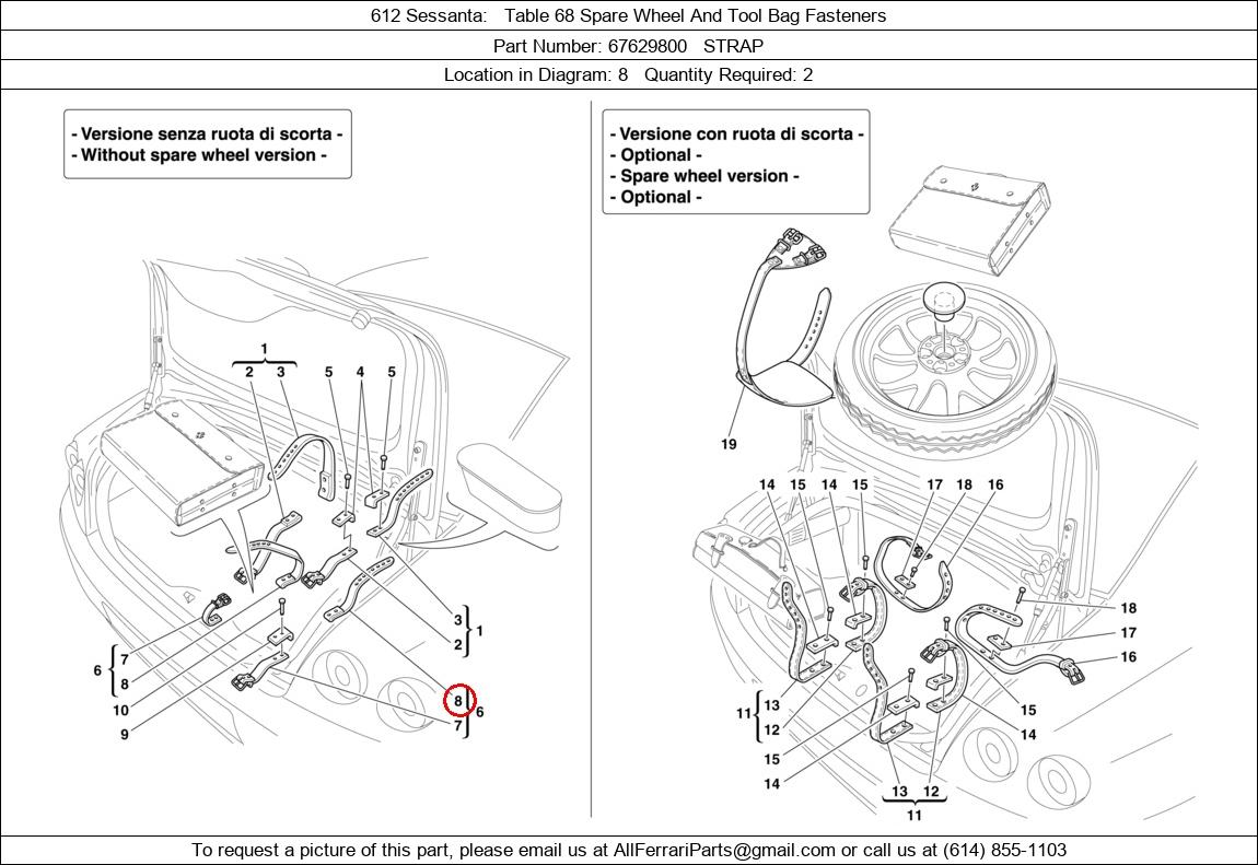 Ferrari Part 67629800