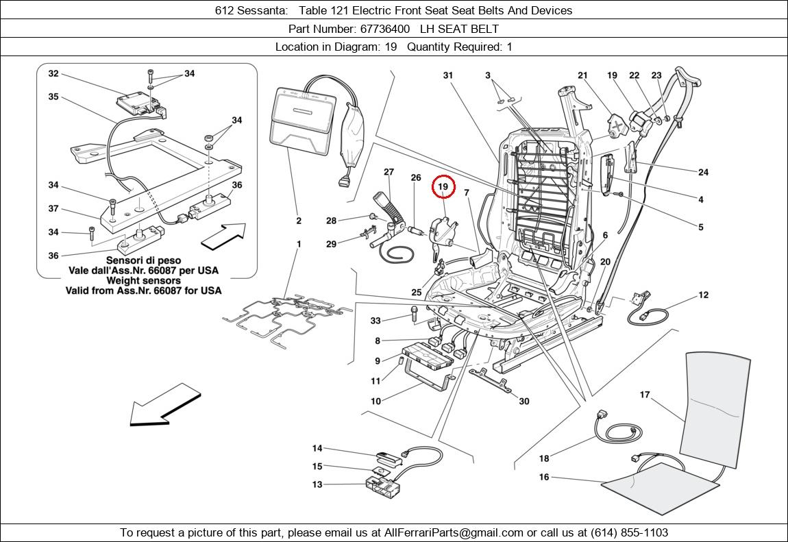 Ferrari Part 67736400