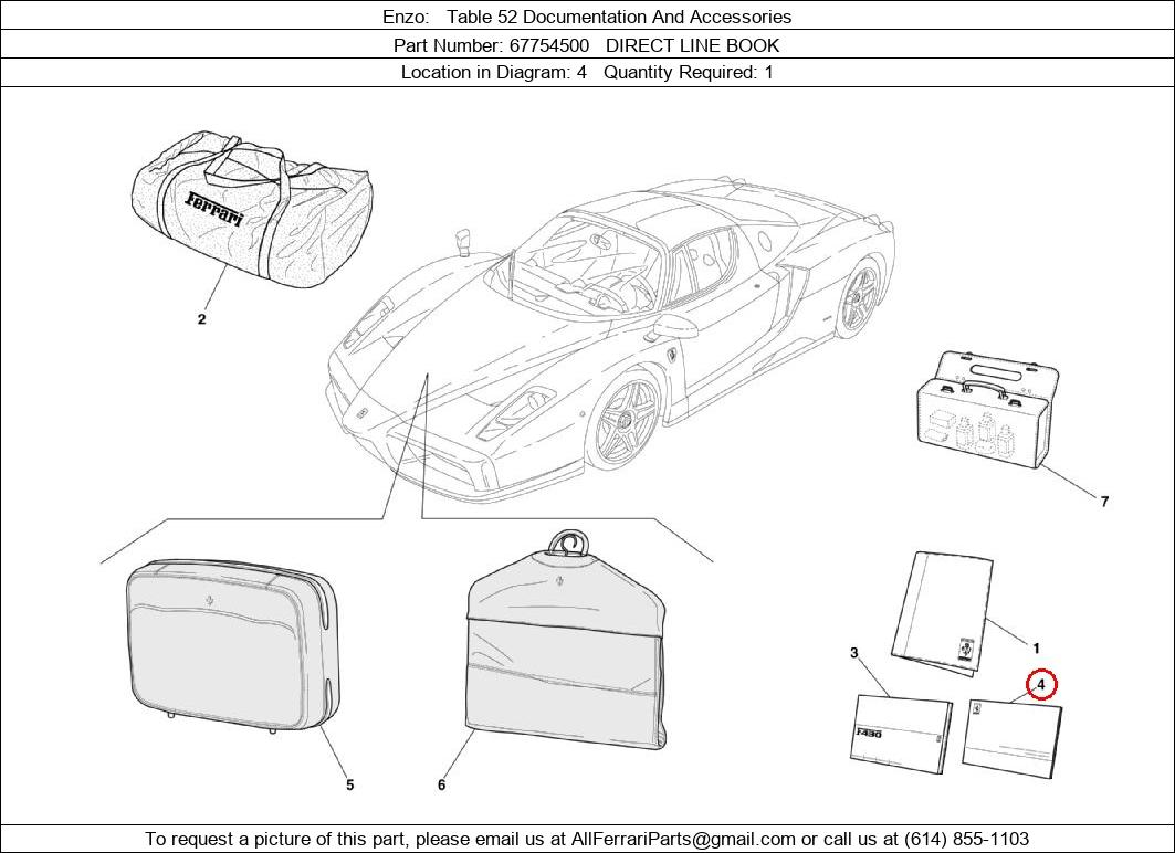 Ferrari Part 67754500