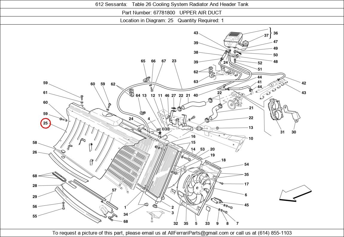 Ferrari Part 67781800